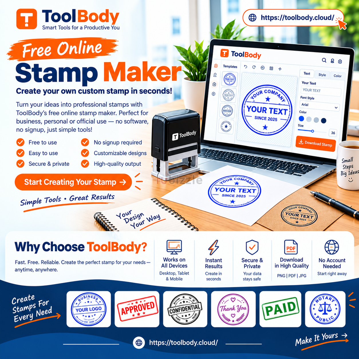 Free Online Stamp Maker In Dubia
