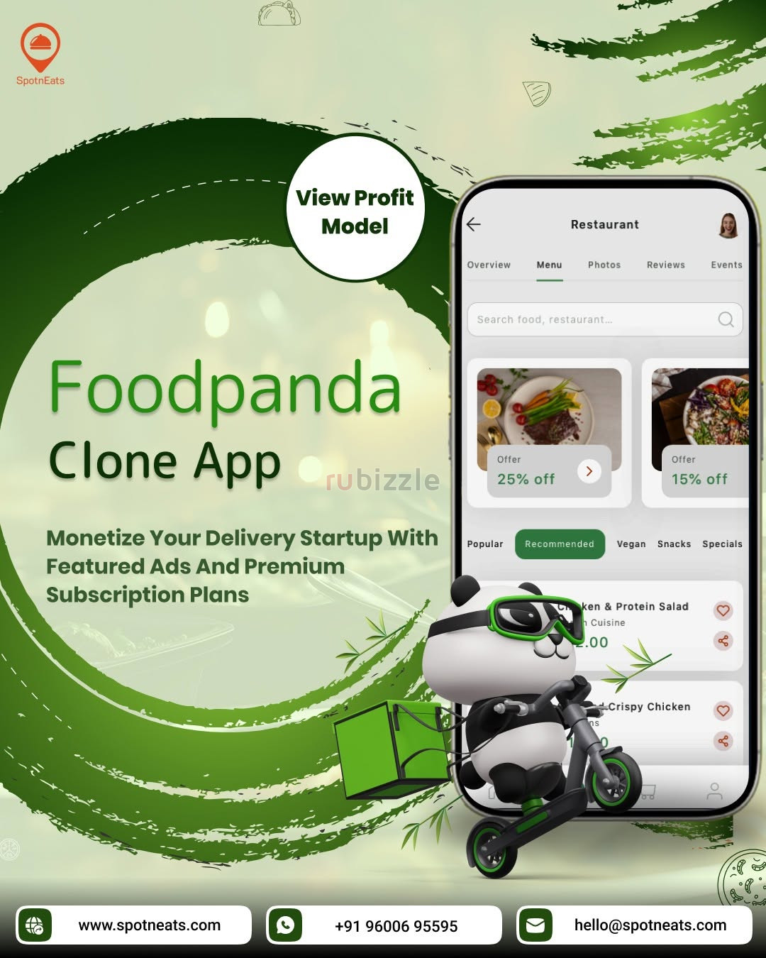Start Your Food Delivery Business with Foodpanda Clone