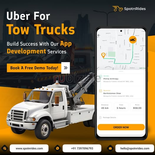 Launch Your On-Demand Tow Truck App This Halloween with SpotnRides